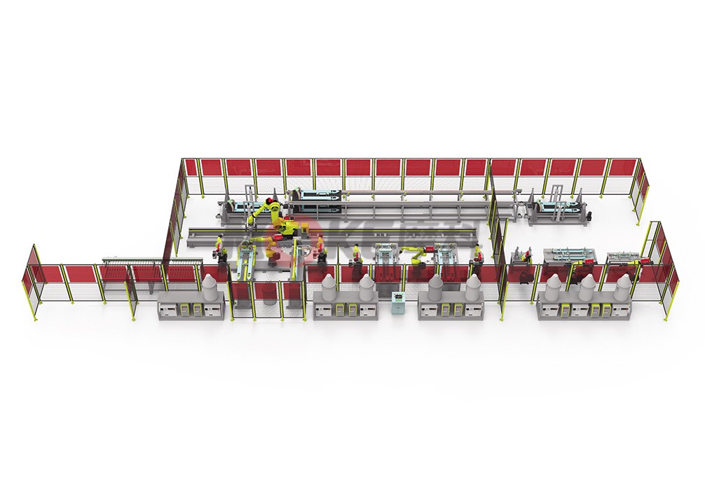 MKRB-Y10 工程车辆智能焊接柔性生产线
